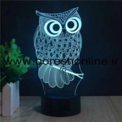 فایل لیزری بالبینگ سه بعدی جغد